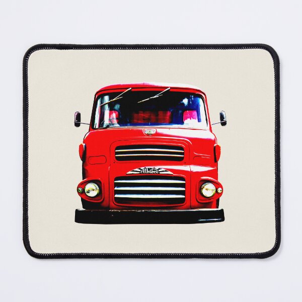 Item preview, Albion Reiver classic 1970s lorry high contrast red designed and sold by soitwouldseem.