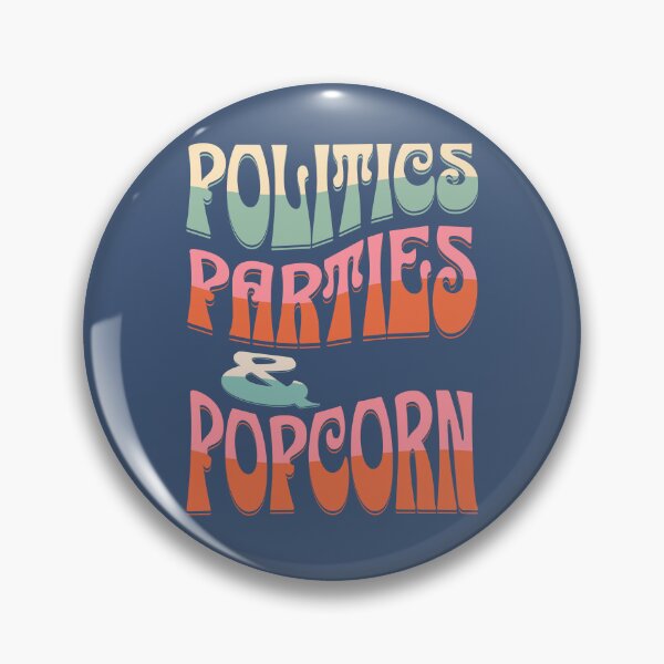 Artikelvorschau, Politik, Partys & Popcorn - lustige Retro-Schriftart entworfen und verkauft von tinytiger77.