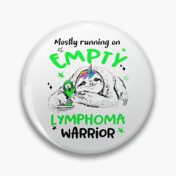 Item preview, Mostly running on Empty Lymphoma Warrior designed and sold by ElizabethS809.