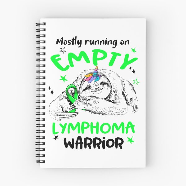 Item preview, Mostly running on Empty Lymphoma Warrior designed and sold by ElizabethS809.