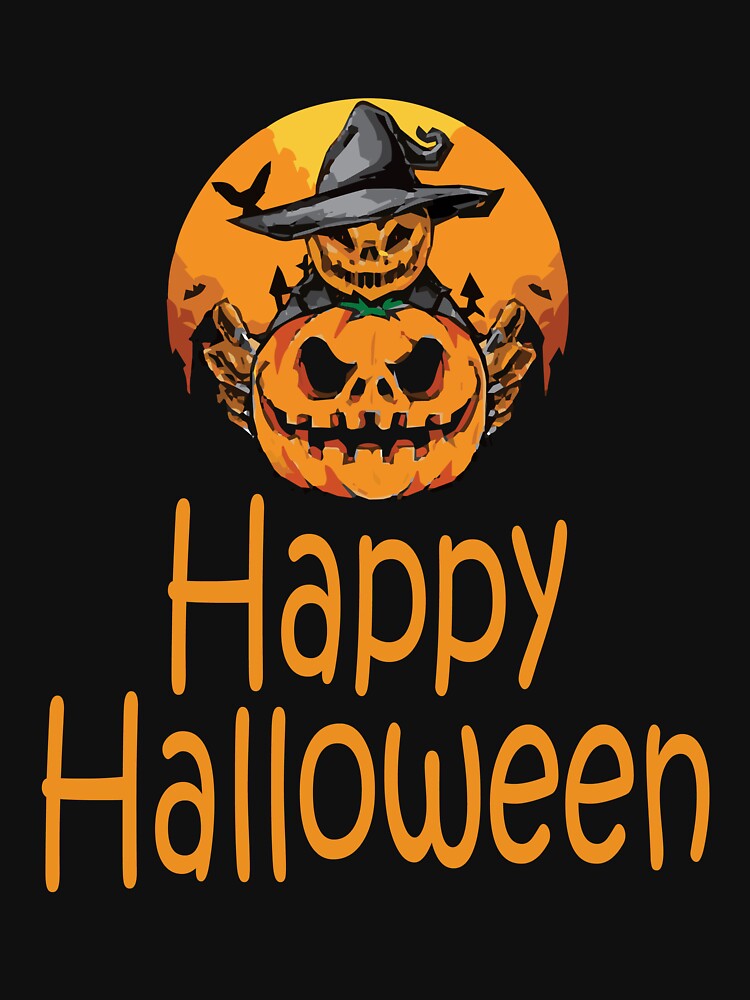 Disover Halloween Pumpkin,Happy Halloween,Funny Halloween,Halloween Party  T-Shirt