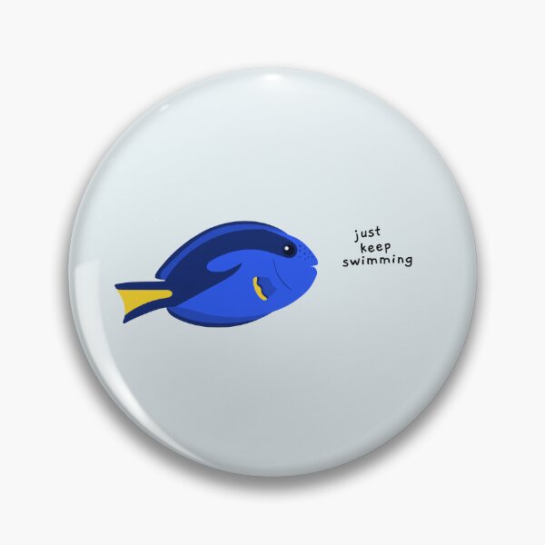 Item preview, just keep swimming designed and sold by AprilCreations.