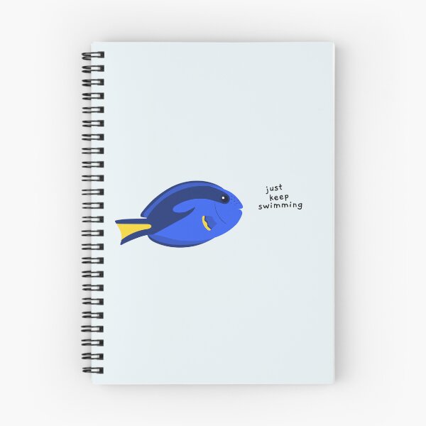 Item preview, just keep swimming designed and sold by AprilCreations.