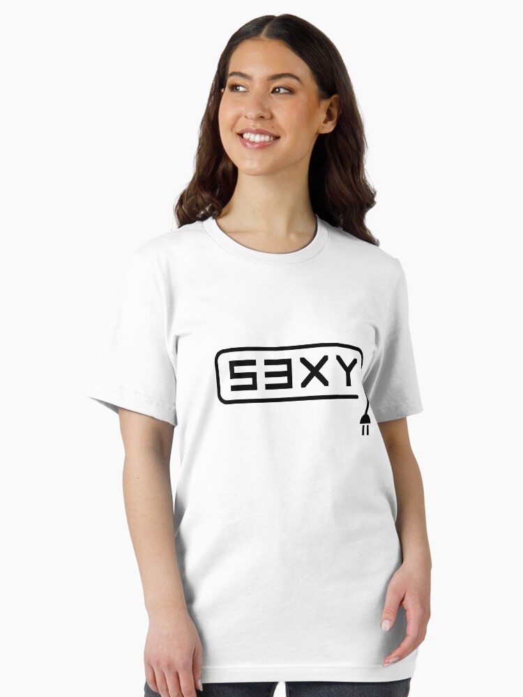 Thumbnail 2 von 7, Essential T-Shirt, S3XY-Logo für Elektrofahrzeuge designt und verkauft von 718Raindeer.