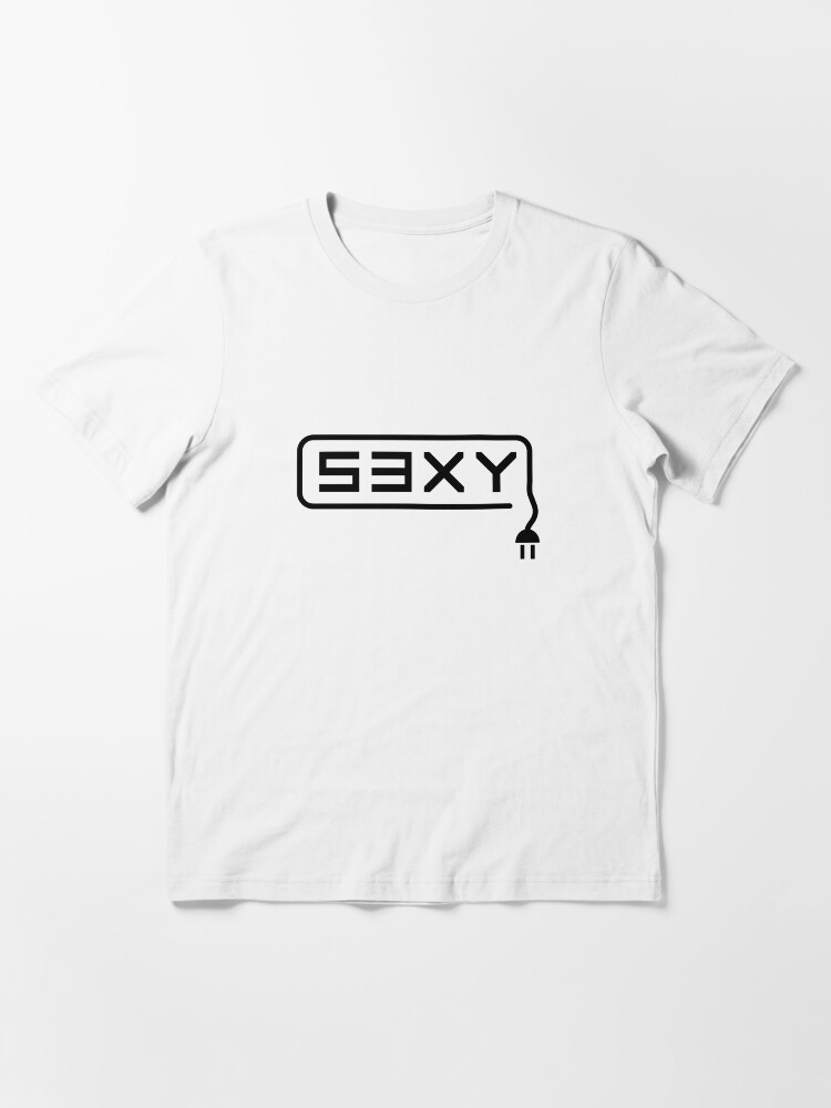 Thumbnail 3 von 7, Essential T-Shirt, S3XY-Logo für Elektrofahrzeuge designt und verkauft von 718Raindeer.