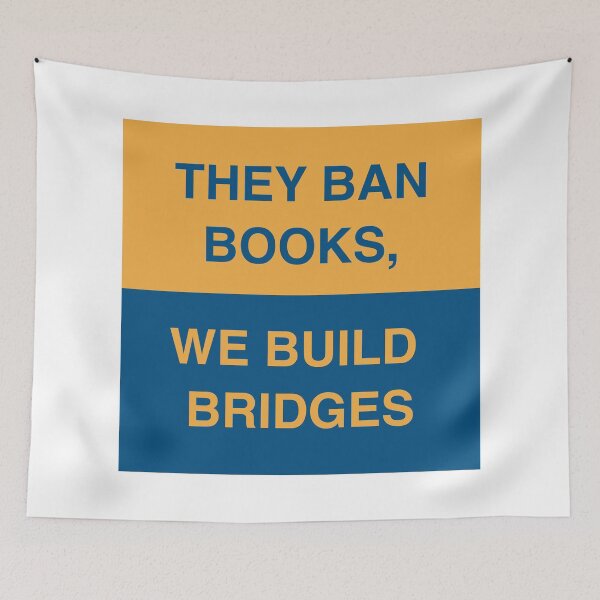 Item preview, They ban books, we build bridges pete buttigieg designed and sold by RossDillon.
