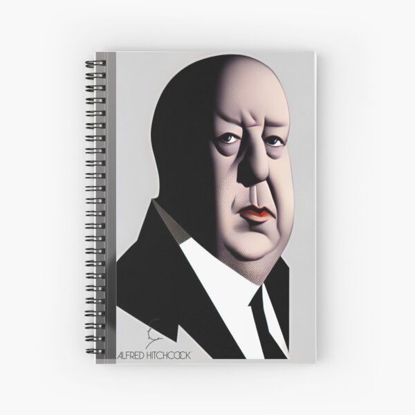 Item preview, Alfred Hitchcock portrait  designed and sold by Calliope Cr ⭐⭐⭐⭐⭐.