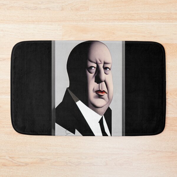 Item preview, Alfred Hitchcock portrait  designed and sold by Calliope Cr ⭐⭐⭐⭐⭐.