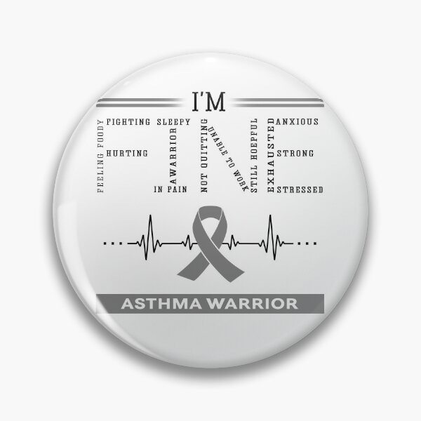 Artikelvorschau, Ich bin feine Asthma-Krieger-Stützasthma-Bewusstseins-Geschenke entworfen und verkauft von rechardtee.