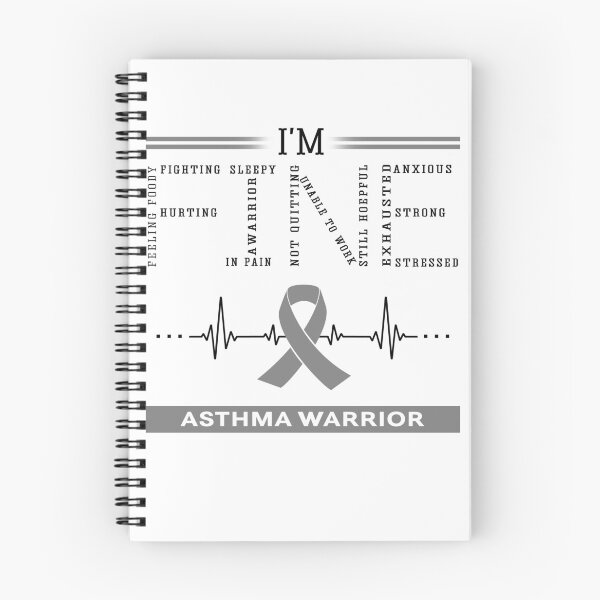 Item preview, I'm Fine Asthma Warrior Support Asthma Awareness Gifts designed and sold by rechardtee.