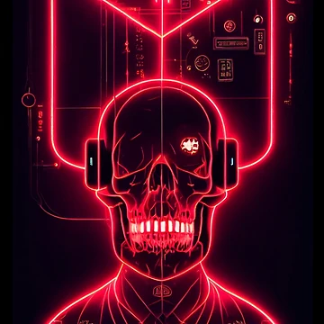 Artwork thumbnail, Cyberpunk Computer Virus by devath