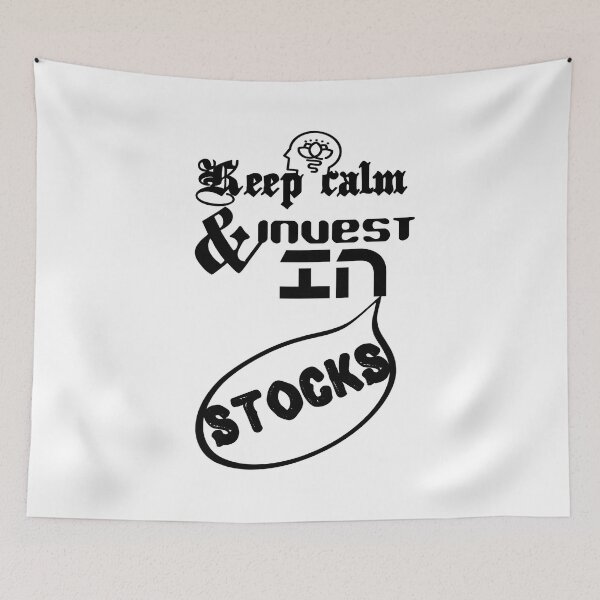 Item preview, Keep calm and invest in stocks.,,V1.  designed and sold by Chakilogy.