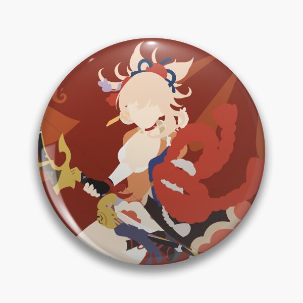 Item preview, Naganoahara Yoimiya Poster - Genshin Impact designed and sold by lauloudesigns09.