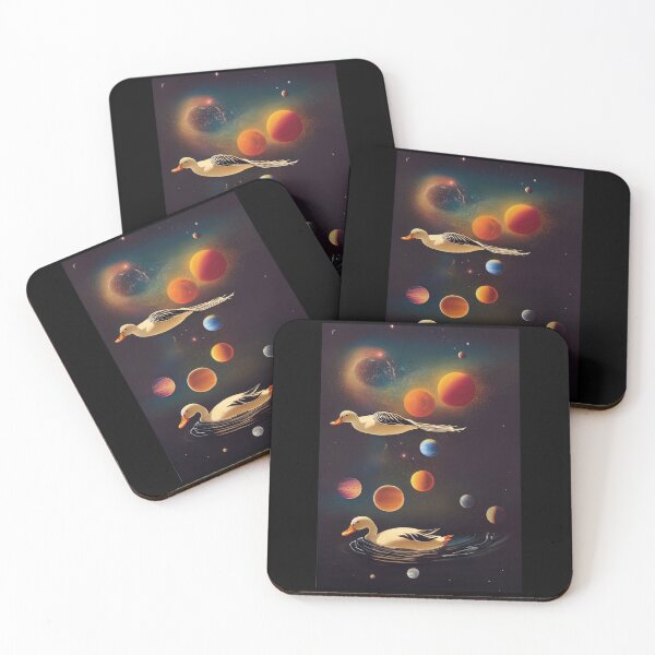Item preview, Galaxy Duck - Space Duck  designed and sold by TeeARTHY.