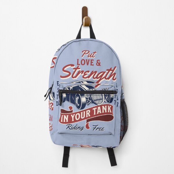 Item preview, Love & Strength- Put Love & Strength in your tank - Retro Vintage design designed and sold by tinytiger77.
