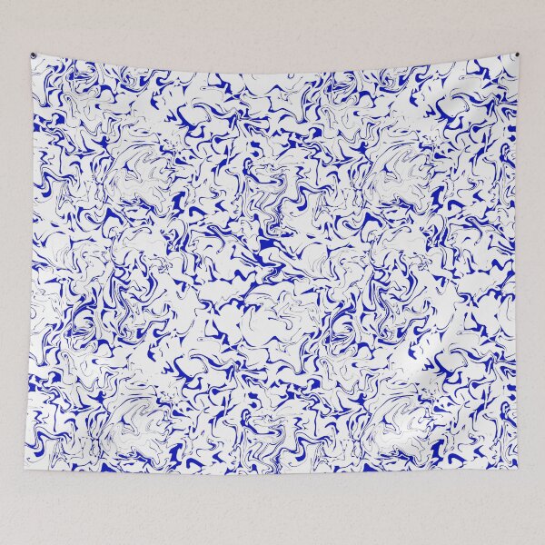 Item preview, Beautiful Abstraction Repeat Pattern in Blue designed and sold by LaRoach Digital Arts.