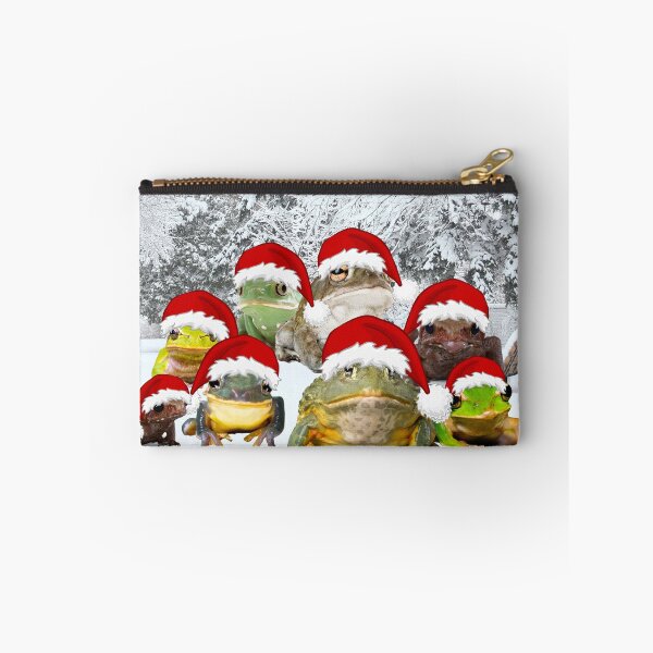 Item preview, Frog Christmas Snow Scene  designed and sold by Imemewell.