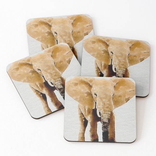 Item preview, Magnificent elephant digital watercolour  designed and sold by AlanBourne.