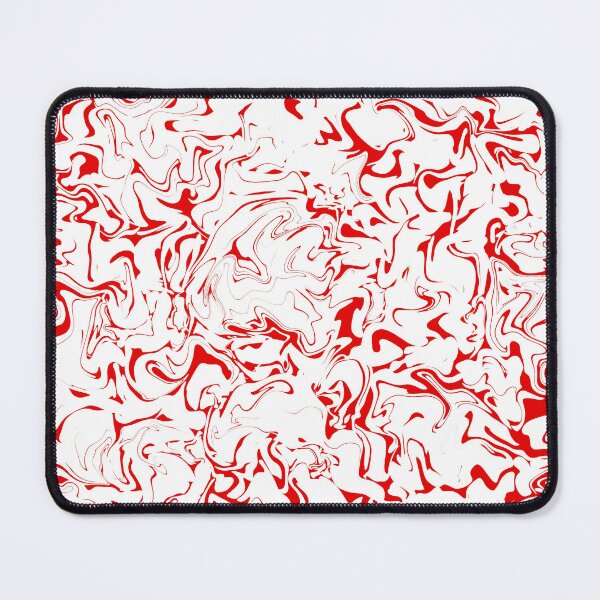 Item preview, Beautiful Abstraction Repeat Pattern in Red and White designed and sold by LaRoach Digital Arts.