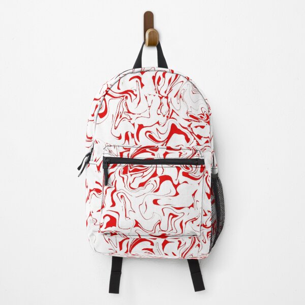 Item preview, Beautiful Abstraction Repeat Pattern in Red and White designed and sold by LaRoach Digital Arts.