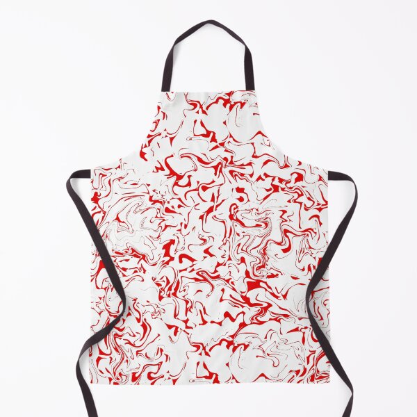 Item preview, Beautiful Abstraction Repeat Pattern in Red and White designed and sold by LaRoach Digital Arts.