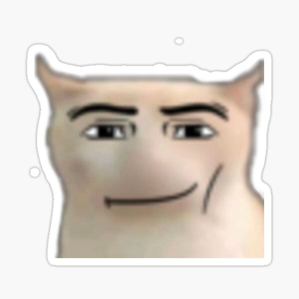 man face cat - Roblox