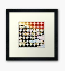 LED ZEPPELIN, BENDAY DOTS, HOUSES OF THE HOLY Framed Print