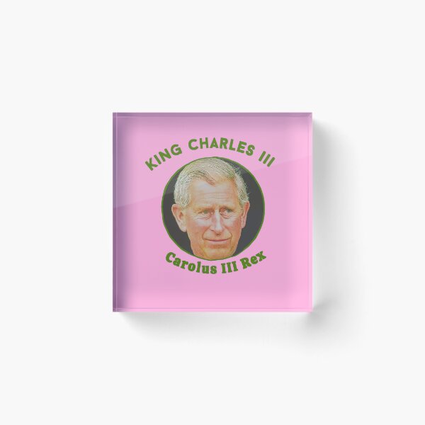 Item preview, Charles III - Latin title "Carolus III Rex" (11) designed and sold by thalasson.