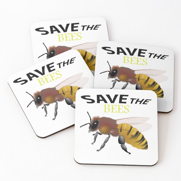 Item preview,  Save the bees shits, save the bees phone cases, save the bees hats, save the bees shower curtain, save the bees backpack  designed and sold by Poussyarts.