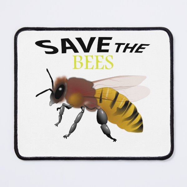 Item preview, Save the bees shits, save the bees phone cases, save the bees hats, save the bees shower curtain, save the bees backpack designed and sold by Poussyarts.