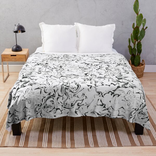 Item preview, Beautiful Abstraction Repeat Pattern in Black and White designed and sold by LaRoach Digital Arts.