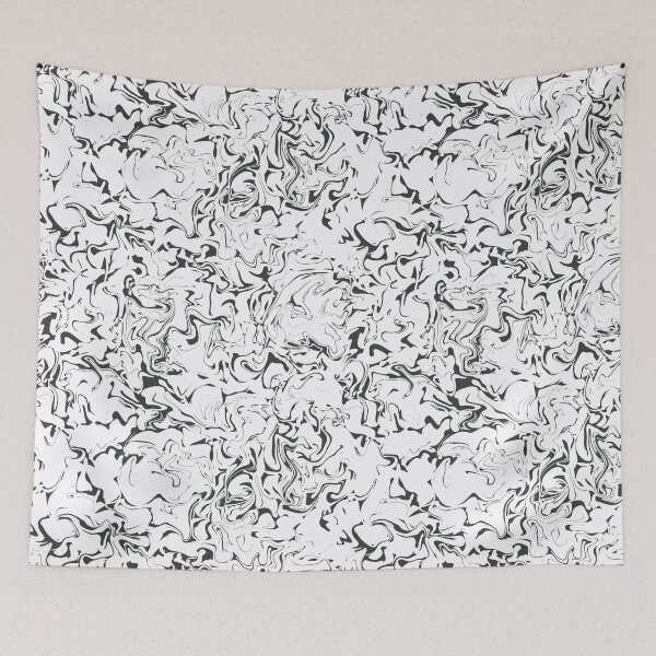 Item preview, Beautiful Abstraction Repeat Pattern in Black and White designed and sold by LaRoach Digital Arts.