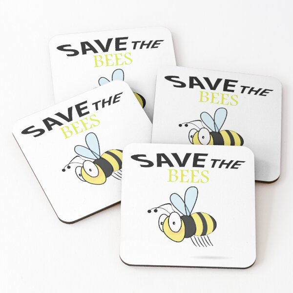 Item preview, Save the bees shits, save the bees phone cases, save the bees hats, save the bees shower curtain, save the bees backpack  designed and sold by Poussyarts.