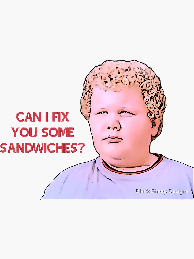 "Bad Santa Inspired "Can I Fix You Some Sandwiches?" Kid Funny