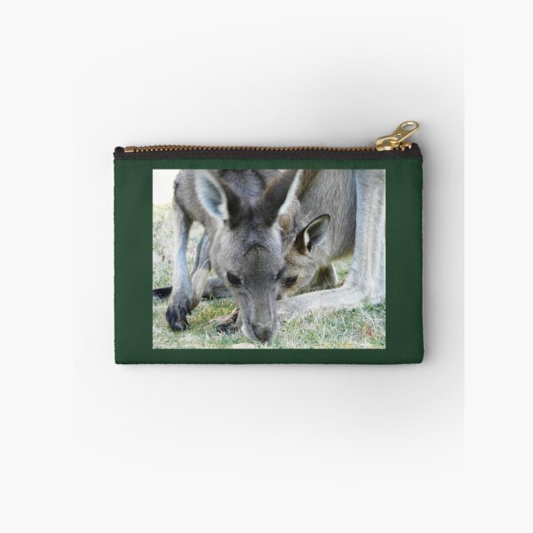 Item preview, Lazy Joey picks grass whilst in pouch - Hall's Gap  Vic. designed and sold by EdsMum.