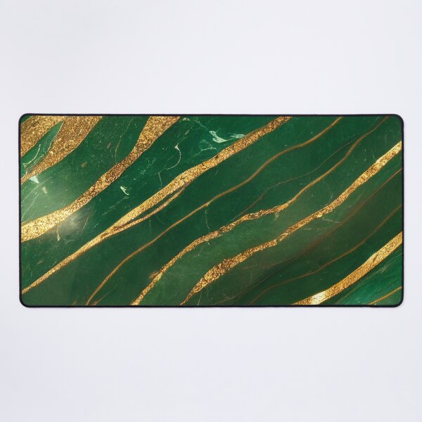 Item preview, Emerald Green Gilt Marble designed and sold by marbleco.