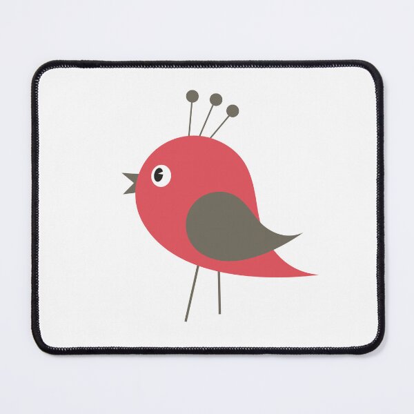 Item preview, Cute Red Bird designed and sold by ladypennyface.
