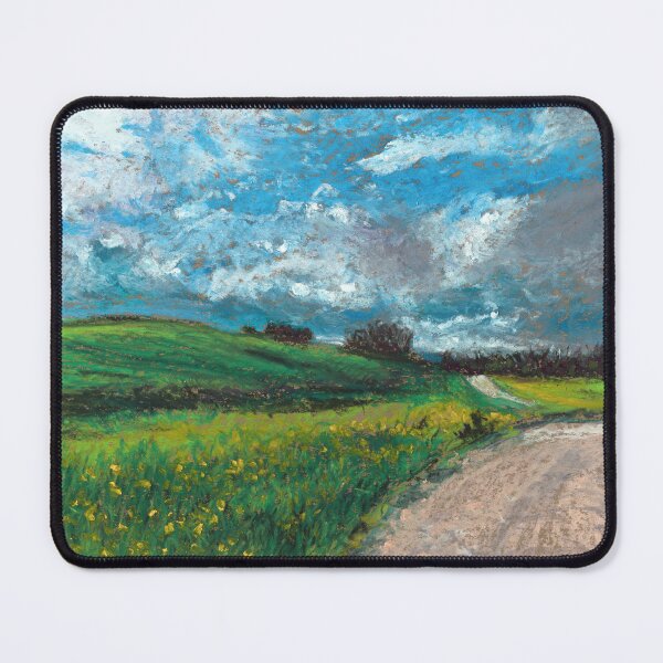 Item preview, Pfaffing - Oil Pastel Painting / Landscape Art designed and sold by COTT-Art.