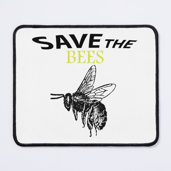 Item preview, Save the bees shits, save the bees phone cases, save the bees hats, save the bees shower curtain, save the bees backpack designed and sold by Poussyarts.
