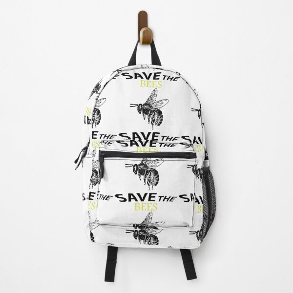 Item preview, Save the bees shits, save the bees phone cases, save the bees hats, save the bees shower curtain, save the bees backpack designed and sold by Poussyarts.