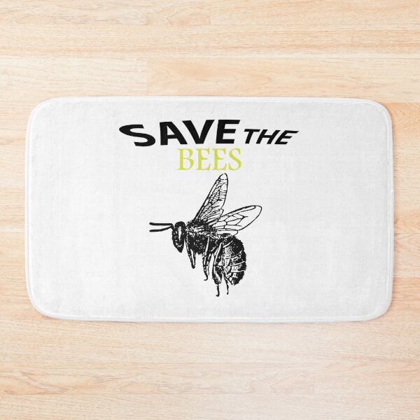 Item preview,   Save the bees shits, save the bees phone cases, save the bees hats, save the bees shower curtain, save the bees backpack  designed and sold by Poussyarts.