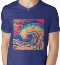 King wave V-Neck T-Shirt
