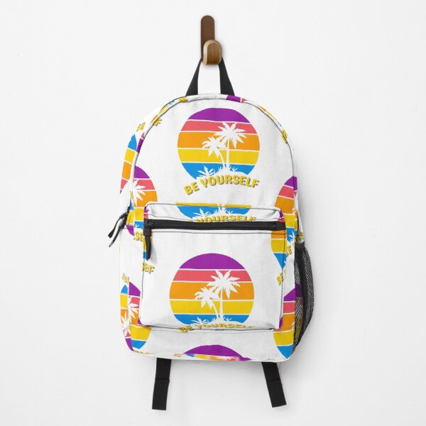 Item preview, Be Yourself - Vintage Rainbow Sunset - BEACH LOVE - Sunset Chaser designed and sold by Sun Sand & Sea Art.