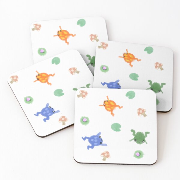 Item preview, Frog pattern  designed and sold by g00briela.