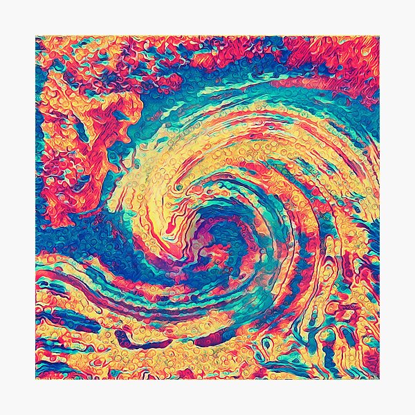 King wave Photographic Print