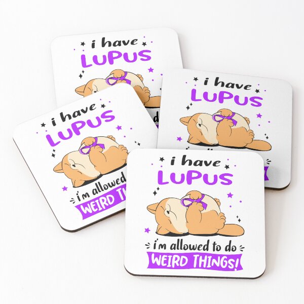 Item preview, Lupus Awareness Funny I have Lupus i'm allowed to do Weird Things! designed and sold by JanetShop809.