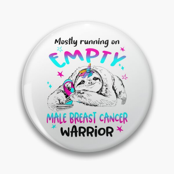 Item preview, Mostly running on Empty Male Breast Cancer Warrior designed and sold by ElizabethS809.