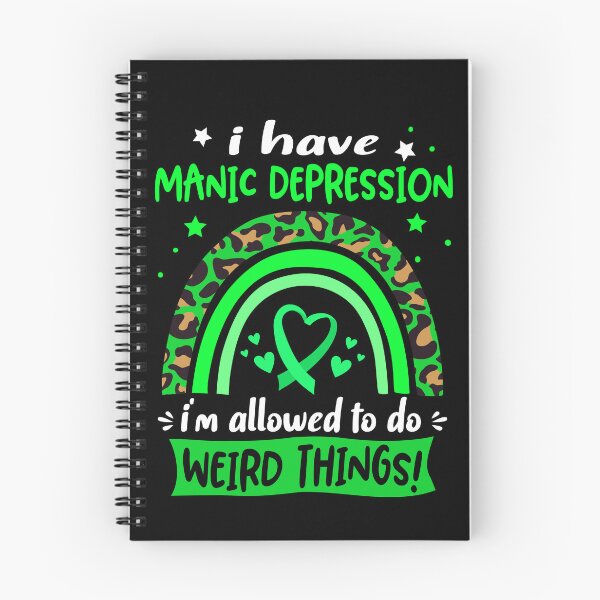 Item preview, Manic Depression Awareness - I have Manic Depression i am allowed to do Weird Things! designed and sold by KirstybShop.