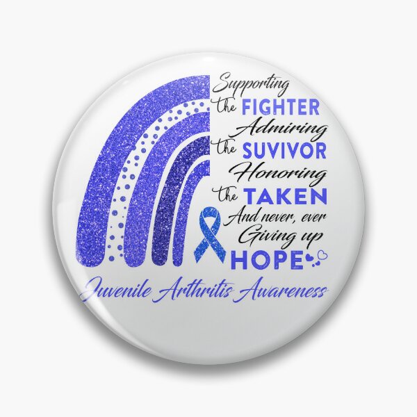 Item preview, Juvenile Arthritis Warrior Supporting Fighter  Awareness designed and sold by Gillosina.