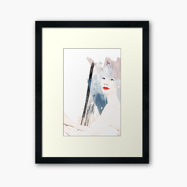 TOKIO WOMAN Framed Art Print